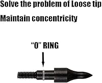 Vista 2 de Flechas de caza ST0.006 de 30/32 pulgadas para arco compuesto y recurvo, flechas de objetivo de tiro con arco 100% carbono con puntas extraíbles