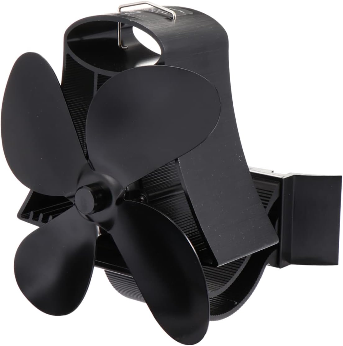 1pc Heat Powered Stove Fan Blades Thermal Power Fireplace Fan for Efficient Heating No Electricity Required for Log Burners and Stoves