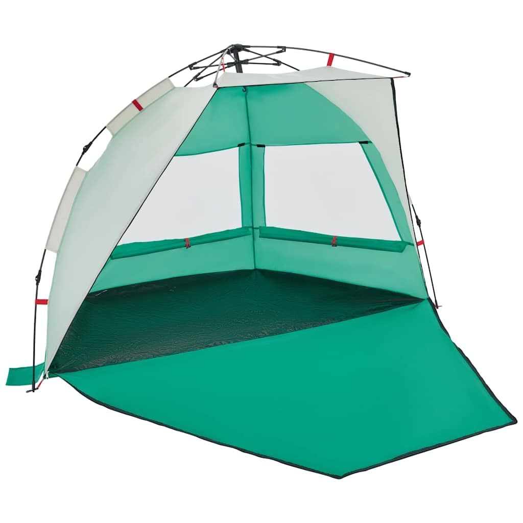 Mangloder Strandzelt Personen Grau wasserdicht mit Quick-Release-System für Camping, Outdoor, Strand und Garten, leicht, kompakt, Winddicht, UV-beständig, ideal für Reisen und Festivals