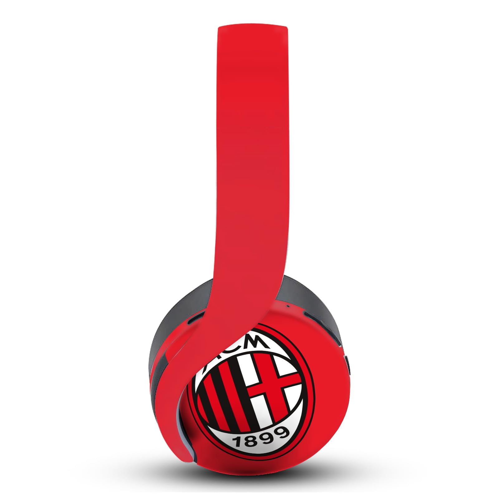 Head Case Designs Officially Licensed AC Milan Typography Art Vinyl Sticker Skin Decal Cover Compatible with Sony PlayStation PS Pulse 3D Headset