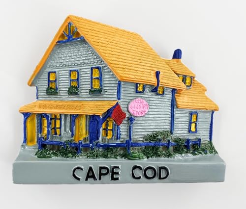 Cape Cod Massachusetts USA Viaggi Souvenir 3D Magnete Frigorifero Attrazioni Città Magnete Decorativo Frigorifero Tridimensionale Casa Cucina Decorazione