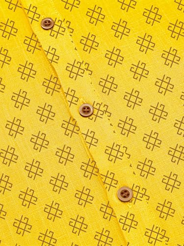 Image of BE ACTIVE Cotton Kurta for Men | Traditional and Classy Design | Indian Kurta | Full Sleeve Kurta
