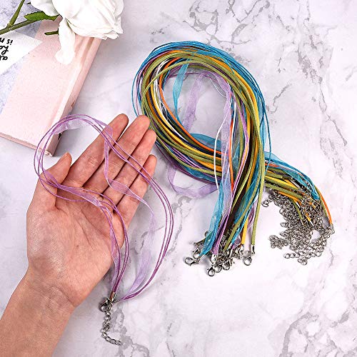 SUNNYCLUE 54 pz 3 Stili Cavo Collana con Chiusura
