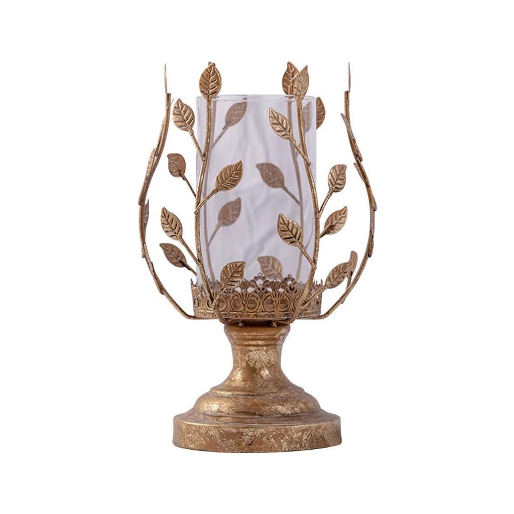Candle Holder Home Romantic Candlelight Dinner Candle Decoration Ornaments Creative Iron Holder Decorate Candlestick