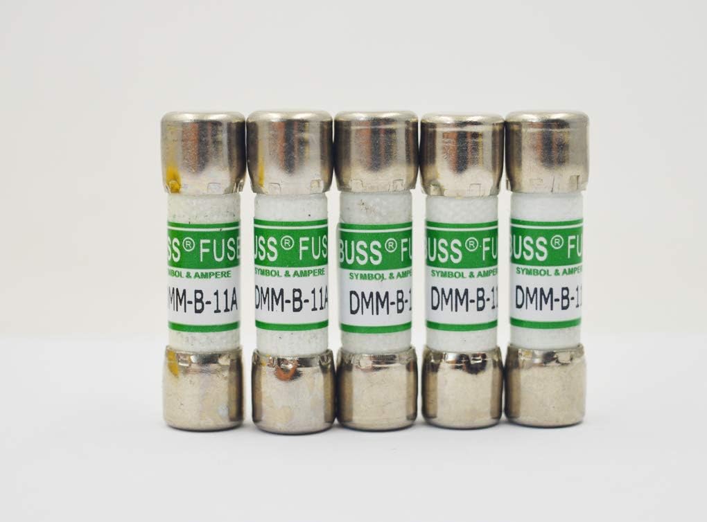 Nowartt 5 Pack DMM-B-11A 11A 1000V 803293 Digital Multimeter Fuse