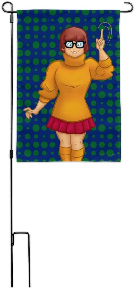 Scooby Doo Velma Character Garden Yard Flag