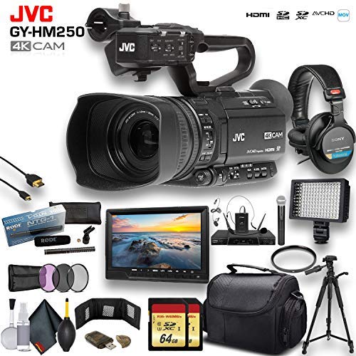 Jvc Gy Hm250 Uhd 4k Streaming Camcorder W X Desertcart INDIA
