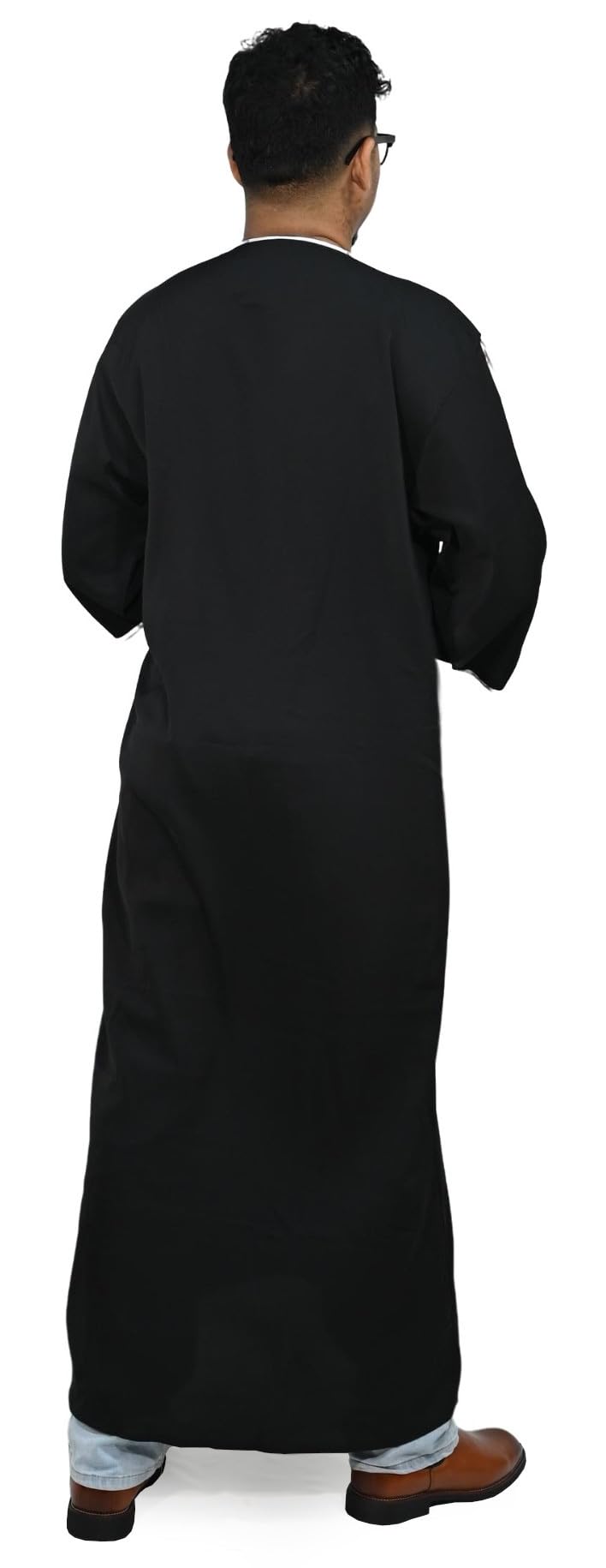 Robe Qamis Traditionnel Homme – Vêtement Musulman Caftan Djellaba Abaya