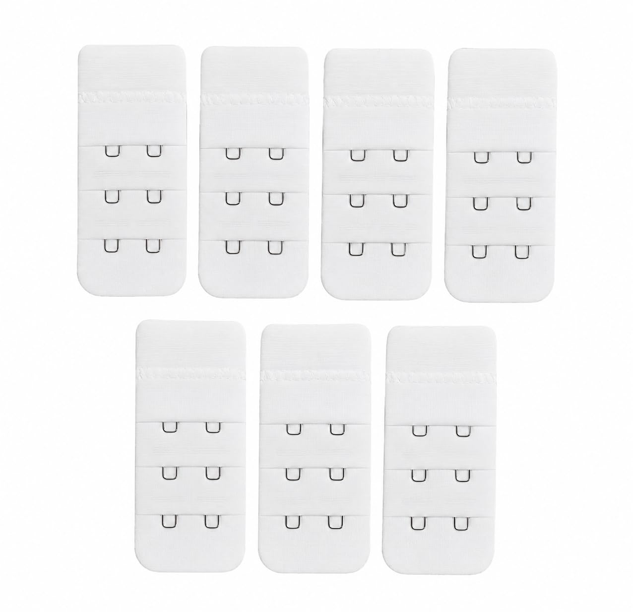 Neo Smart Bra Extender 2X3 Pack of 7 (White Colour)-image-1