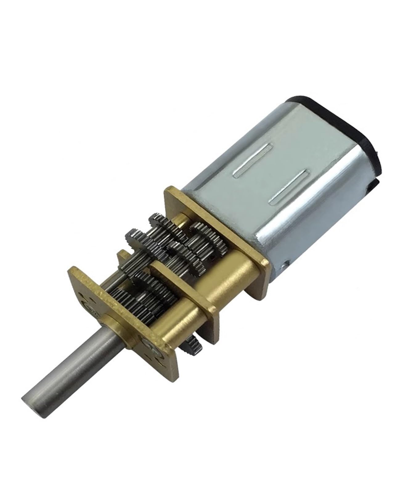 Motor reductor de CC N20, engranaje grande, relación velocidad 1:1385, motor pequeño baja y alto par(12V,20 rpm)