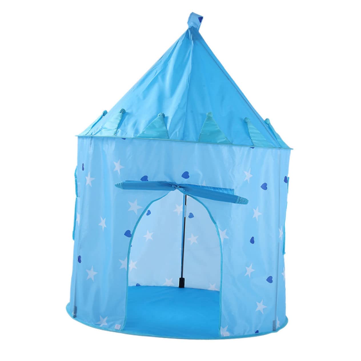 Tienda De Campaña Infantil Portátil para Casita para Niño Niña Diseño Divertido Azul y Rosa para Interior y Exterior Material Duradero y Seguro