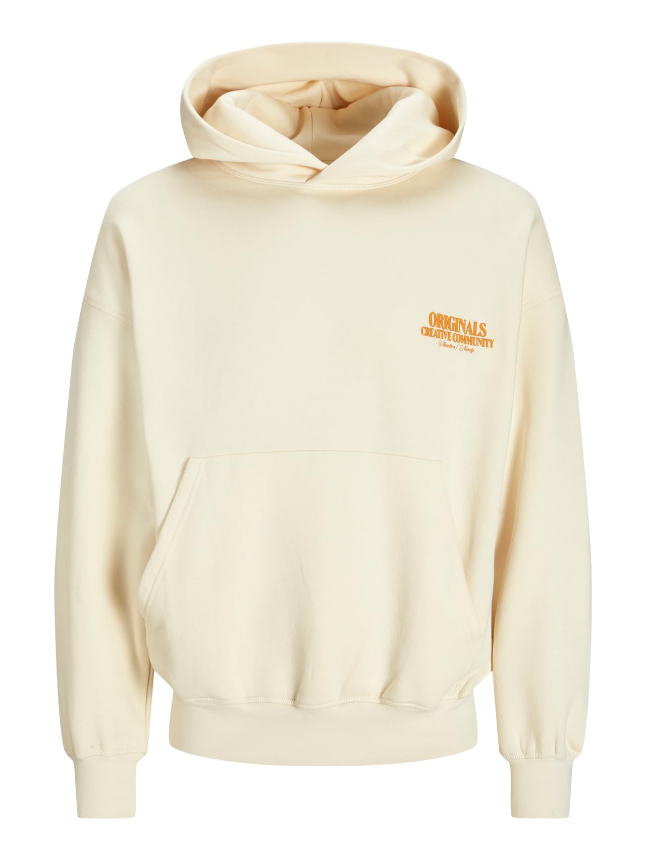 Jack And Jones Men' White Printed Crew Sweatshirt in Size S, Sports Direct