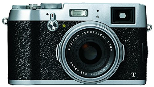 Fujifilm X100T 16 MP Digital Camera (Silver) (Renewed)