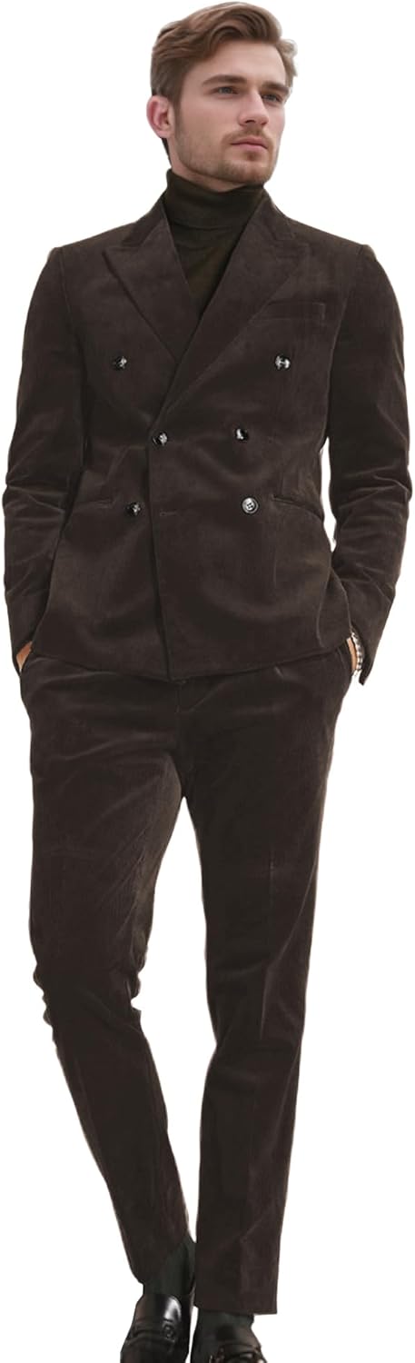 ジャケット・アウター MIX WALE CORDUROY DOUBLE-BREASTED BLAZER ジャケット・アウター MIX WALE CORDUROY DOUBLE-BREASTED