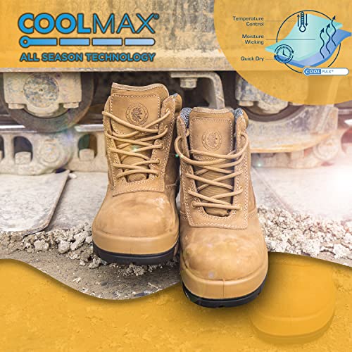 ROCKROOSTER Work Boots for Men, Durable Comfortable and Breatable Work Shoes3