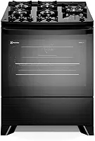 Fogão Electrolux 5 Bocas Experience com PerfectCook360 Preto FE5CP