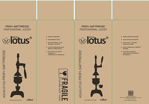 Foto von Zitruspresse in Handelsgüte, Handpresse, manuelle Fruchtpresse, Saftpresse für Orangen, Zitronen, Granatäpfel, Chrom