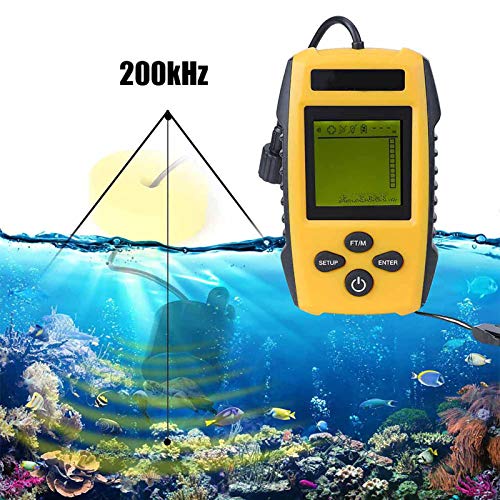 Fishing Finder Sensore Sonar da Pesca Cablato