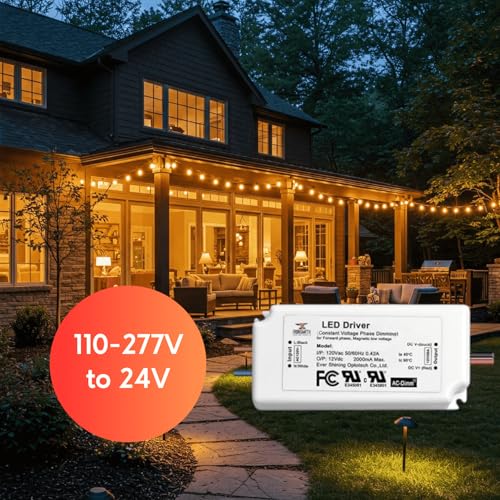 Image of Ironsmith Lighting Products Constant Voltage LED Driver Transformer (24 Volt | 12 Watt | Dimmable - Constant Voltage)