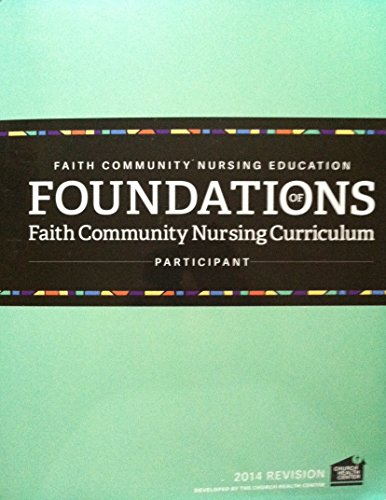 Foundations of Faith Community Nursing Curriculum - Participant