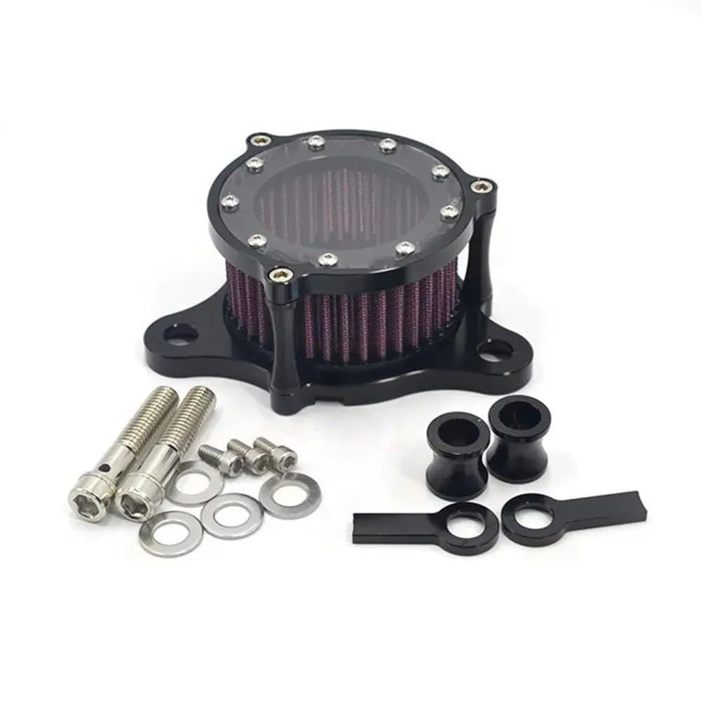 Filtr wysokoprzepływowy sportowy‌Konstrukcja dwuwa Zestaw filtrów dolotowych filtra powietrza Pasuje do Sportster XL883 XL1200 Iron 883 Seventy Two 1991-2023 motocyklowy filtr powietrza CNC