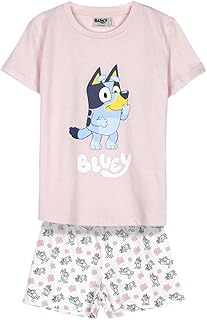 Pijama Corto de Bluey Juego Unisex niños