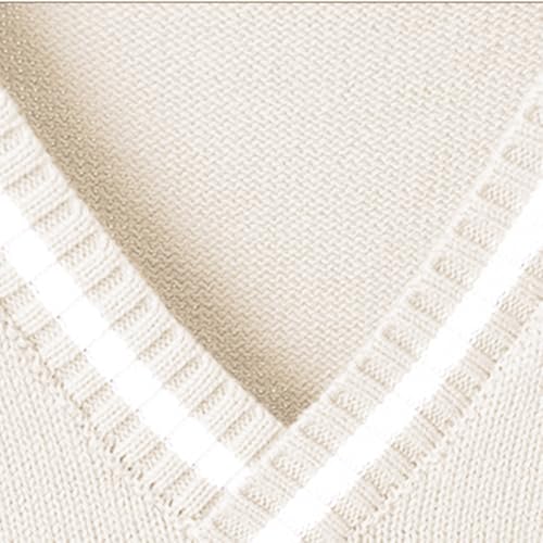 Baby Boy Girls Knit Sweater Vest Uniform Pullover Top Solid Color Cotton Spring Autumn Waistcoat Vest3