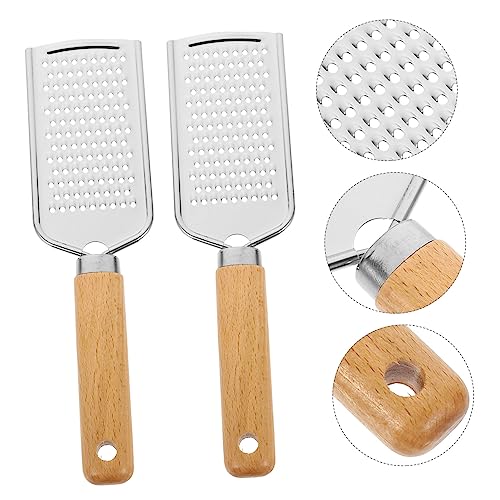 Set de 2 ralladores de acero inoxidable LIFKOME miniatura 2