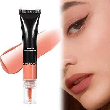 4 Pcs Foundation Mixing Pigment Set Corrector Makeup Foundation Liquid Foundation Mixing Pigment for Adjusting Shade Foundation Color Corrector Liquid Foundation 1.33 oz/pcs, orange