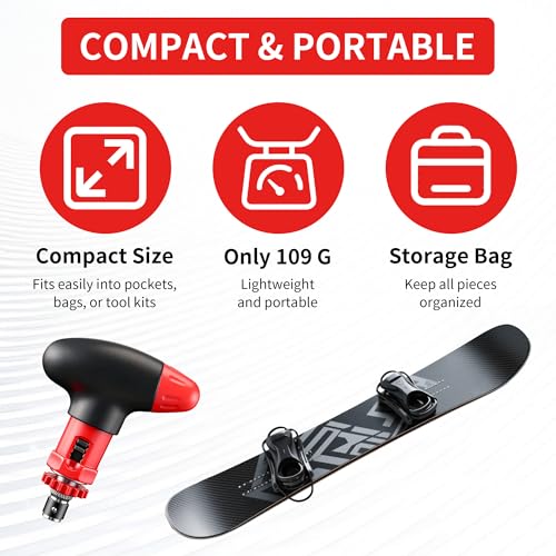 34-in-1 Ratchet Snowboard Multitool