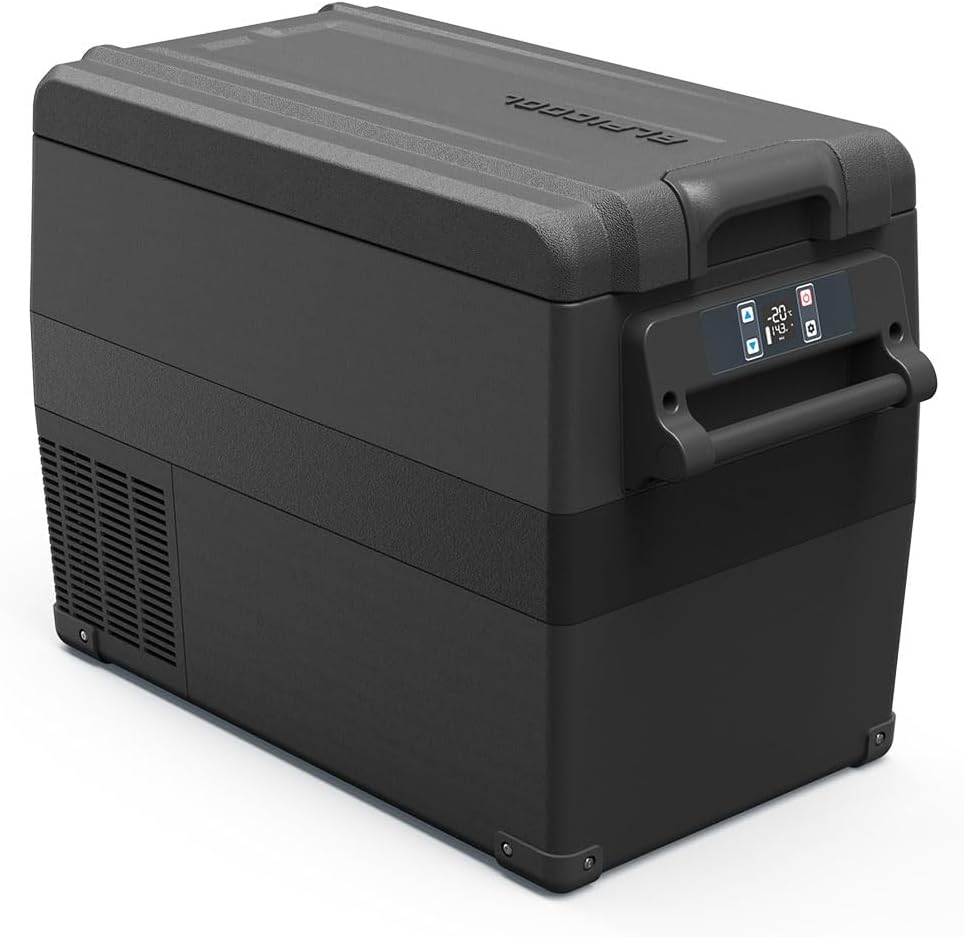 NCF45 Portable Fridge Freezer,12 Volt Car Refrigerator, 42 Quart (40 Liter) Fast Cooling 12V Car Fridge -4℉~68℉,for Outdoor, Camping, RV, Truck