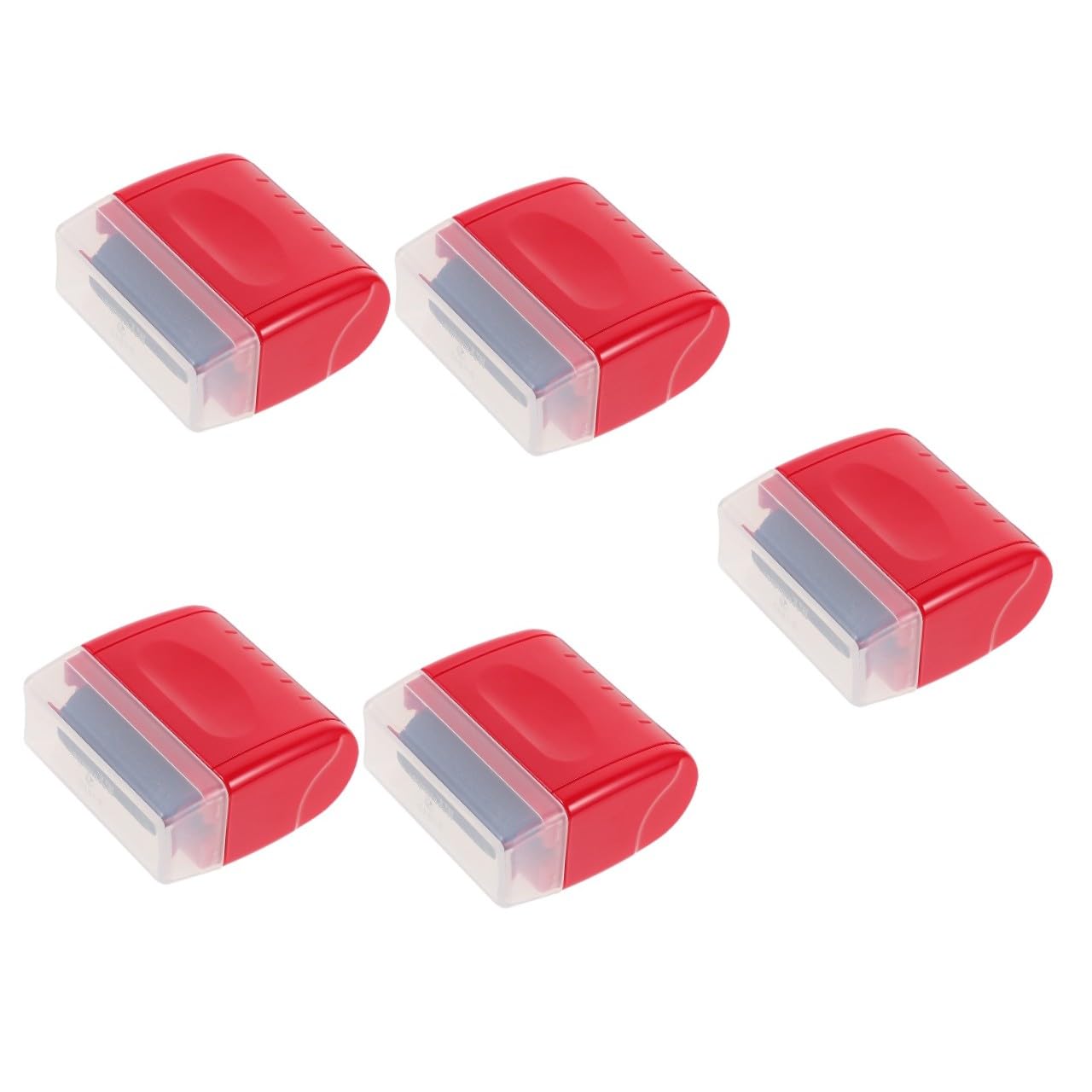Lurrose 5pezzi Multi- Roller Stamps Per Privacy Riservati e Accessori Per Insegnanti e Facile Usare e Riutilizzabile