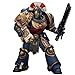 JOYTOY Warhammer 40,000 1/18 Action Figure Ultramarines Relic Secundus Armour with Artificer Bolt Rifle, chainsword and Bolt Pistol Collection Model Birthday Gifts