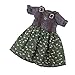 F Fityle Lovely Doll Clothing Vestido Floral con Correa para El Hombro para Muñecas Blythe Takara 1/6