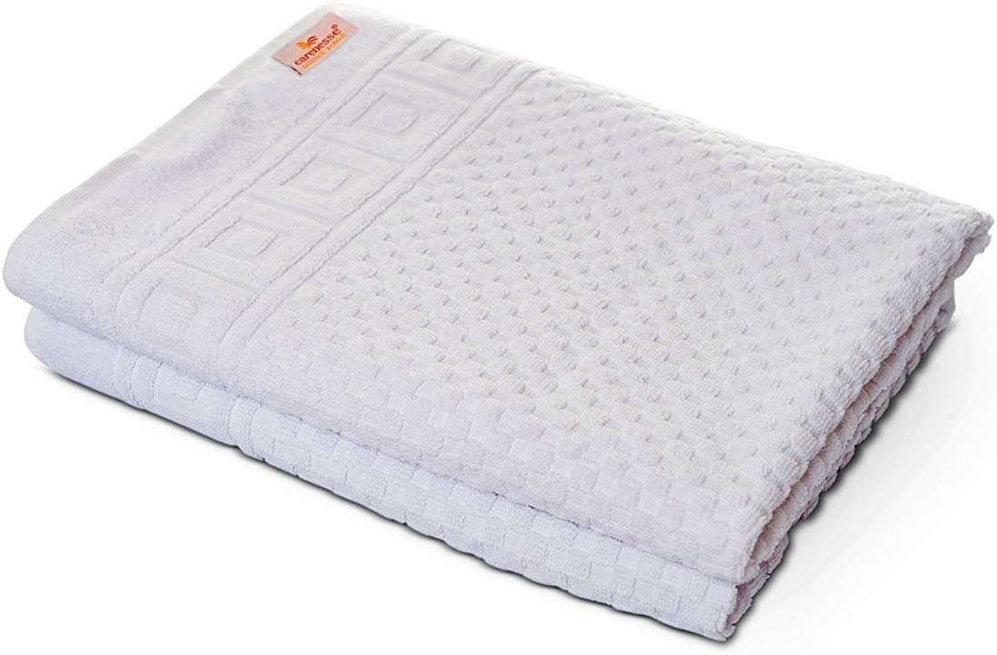 Carenesse 4er Handtücher Set 50 x 100 cm weiß I Premium Carenesse 4er Handtücher Set 50 x 100 cm weiß I Premium