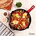 Cuisinel Pre-Seasoned Cast Iron Skillet (12-Inch) W/Tempered Glass Lid and Handle Cover Oven Safe Cookware | Heat-Resistant Holder | Indoor and Outdoor Use | Grill, Stovetop, Induction Safe
