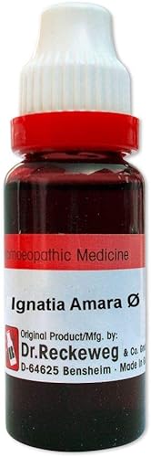 Dr. Reckeweg Alemania Homeopática Ignatia Amara Madre Tintura Q (20 ML) por Herbalstores