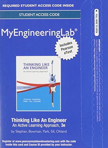 Mylab Engineering with Pearson Etext -- Access ... 0133595625 Book Cover