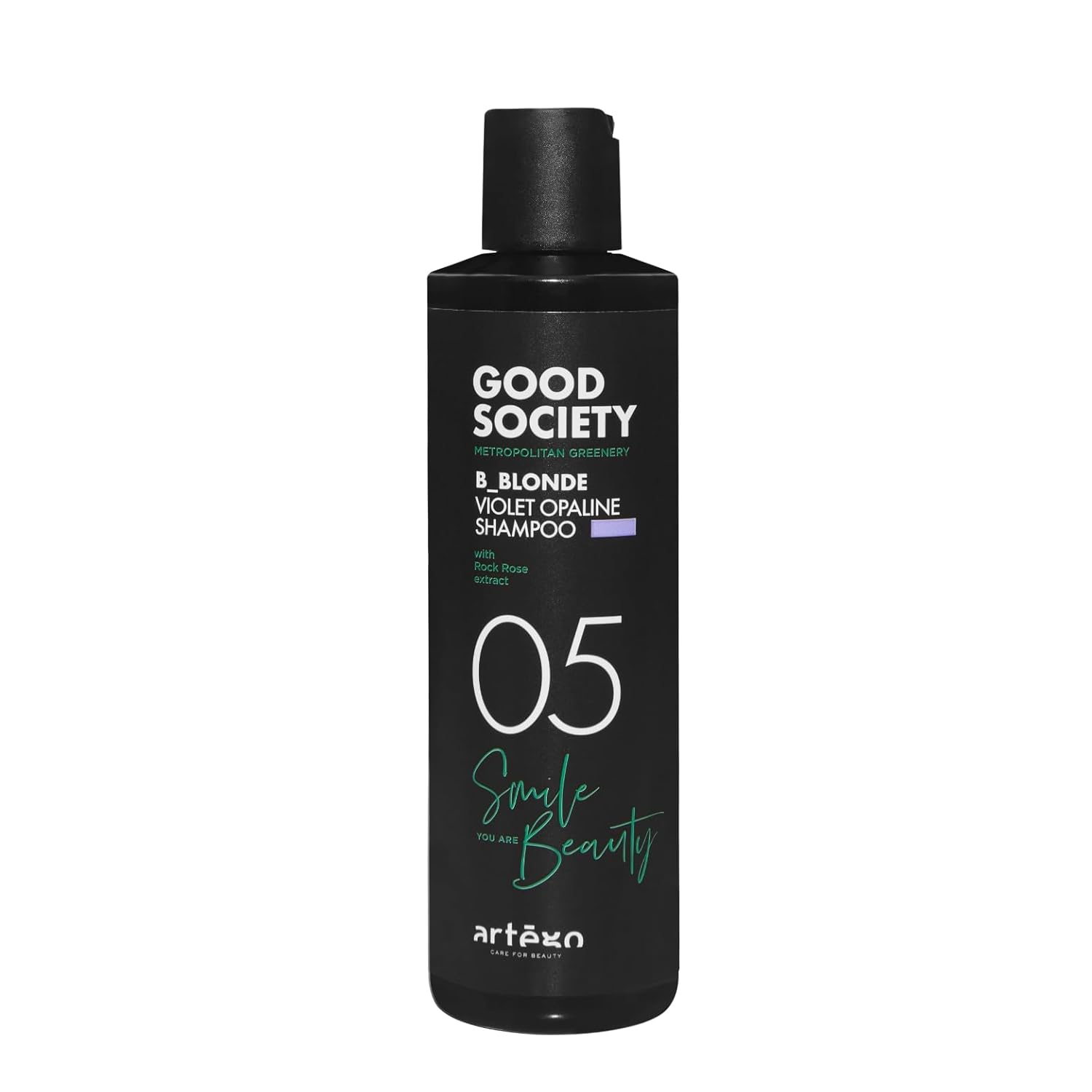 Artègo Good Society B_Blonde Violet Opaline Shampoo – Tone Neutralizing Shampoo for Blonde, Bleached & White Hair (33.8 oz)