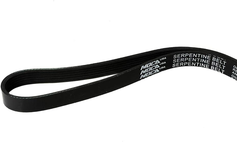 6PK1400 EPDM Serpentine Belt fit 01-04 for Chrysler Sebring 2.7L, 01-04 for Dodge Stratus 2.7L, 05-07 for Ford Escape 2.3L, 09-10 for Mazda Tribute 2.5L, 06-07 for Mercury Mariner 2.3L