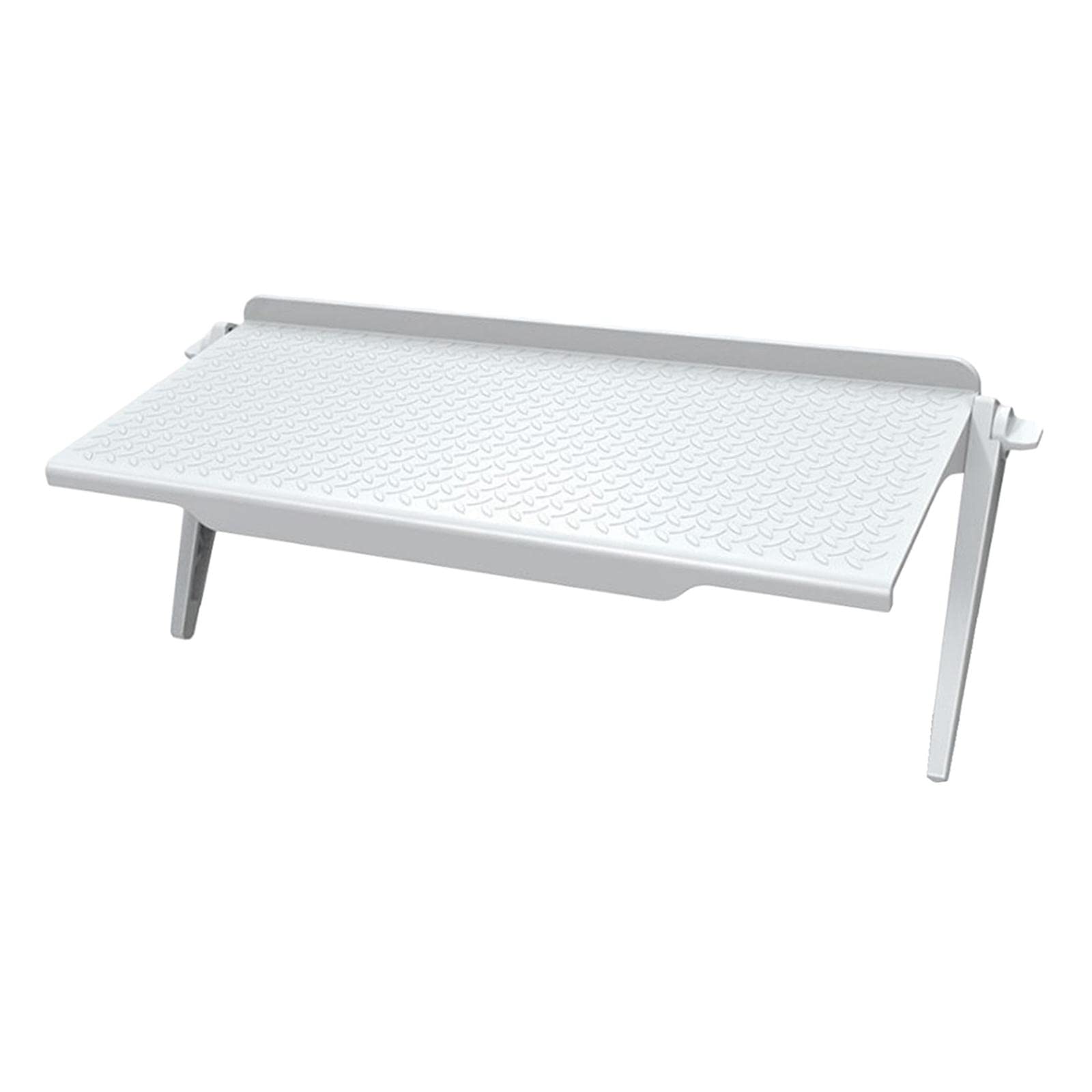 Enakshi® Fabric TV Top Shelf Screen Storage Bracket Rack L 11.81x4.45 inch White|Home & Garden | Kitchen, Dining & Bar | Kitchen Storage & Organization | Racks & Holders-image-9