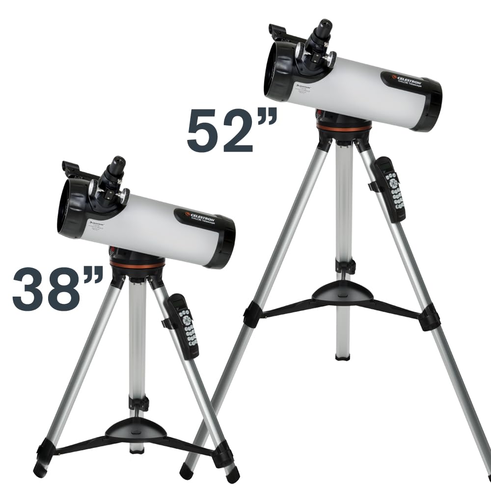 Celestron 31150 LCM 114 Telescopio riflettore newtoniano computerizzato, Argento
