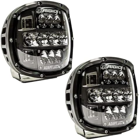 Rigid Industries 300415 Powersports LED Light - Pair, Clear Cover