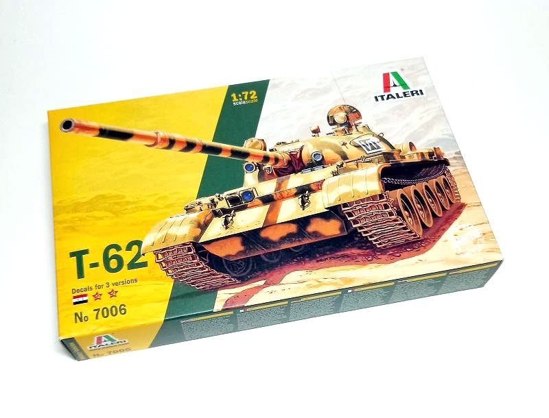 RCECHO ITALERI 7006 Military Model 1/72 T-62 Tank T7006