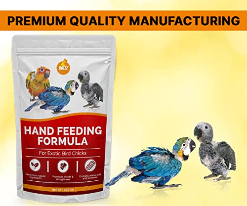 Boltz-Natural-Hand-Feeding-Formula-for-Birds-500-Gm-for-Exotic-Baby-Bird-Chicks-Budgies-Cockatiel-Lovebird-Afican-Grey-parot-sunconure-500gm