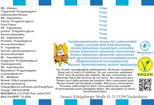 Arôme concentré Freya Sasami 100 ml pour e-liquide DIY - 4