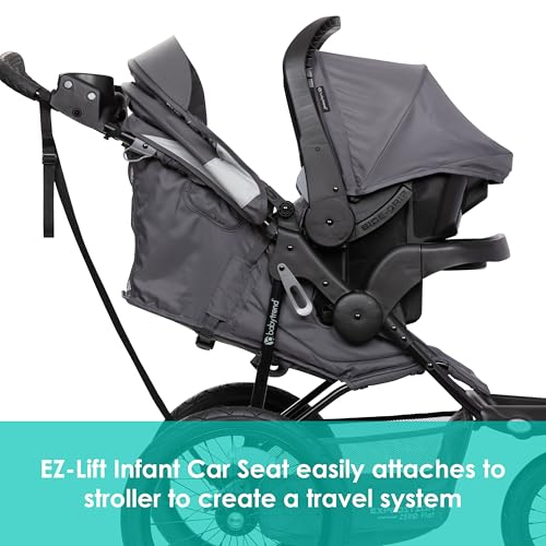 Baby Trend Expedition® Zero Flat Jogger Travel System with LED Lights, Dash Blue - image 6