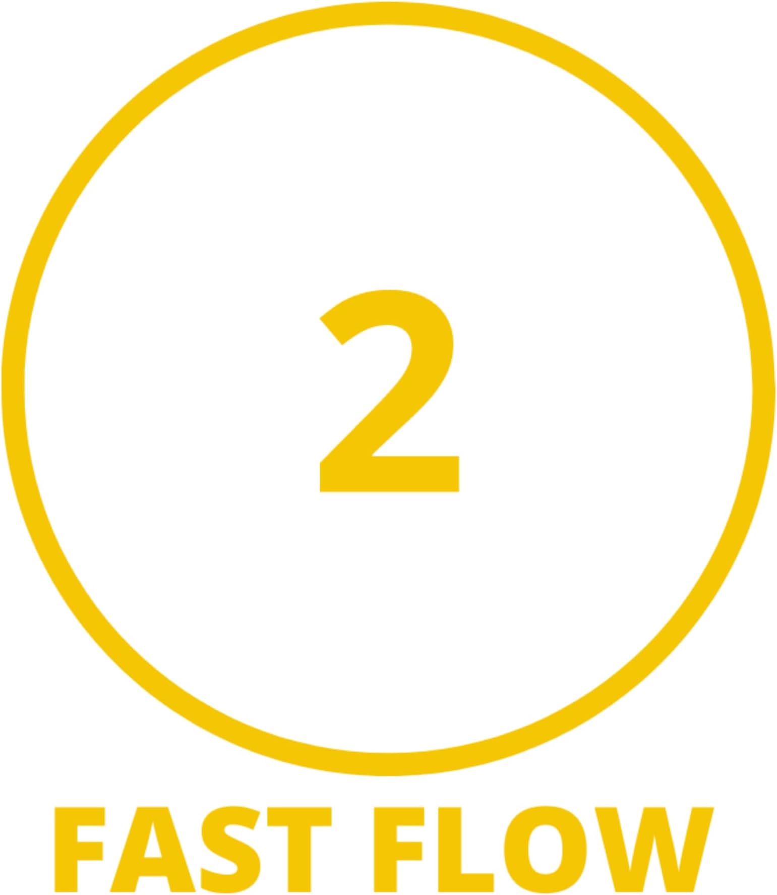 Fast Flow Baby Bottle with Soft Silicone Orthodontic Teat - PVC, BPA Free, Anti-Colic Valve Baby Feeding Bottle with REALATCH Technology, Suitable for for 3+ Months, Dark, 200ml