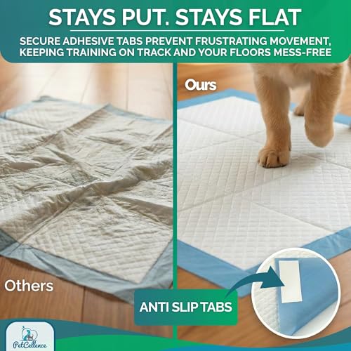 Image of Puppy Training Pads 30 Count - Ultra Absorbent Large Pee Pads for Dogs - 24 inch x 24 inch - Perfect Leak-Proof Dog Pads - Protect Floors & Carpets
