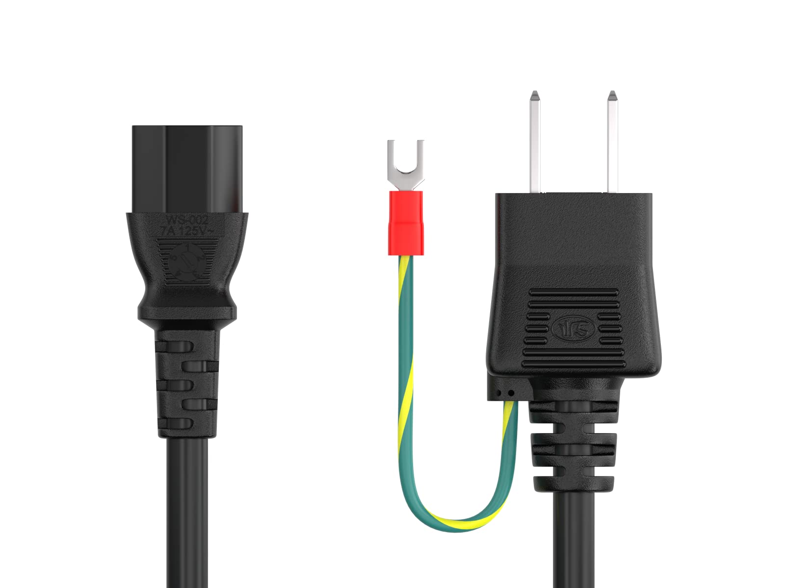 Amazon.com: Cable Leader 6ft IEC-320-13 to JIS 8303 Japan Power